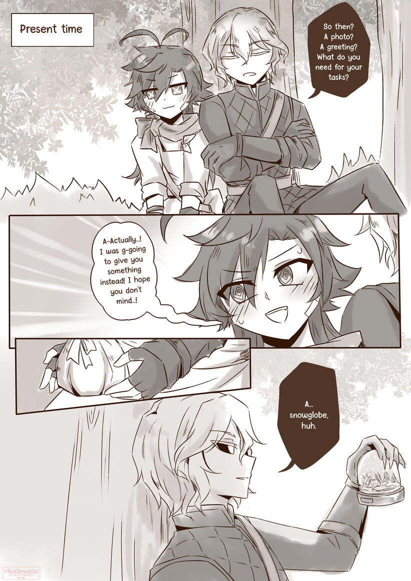Sepia Comic page