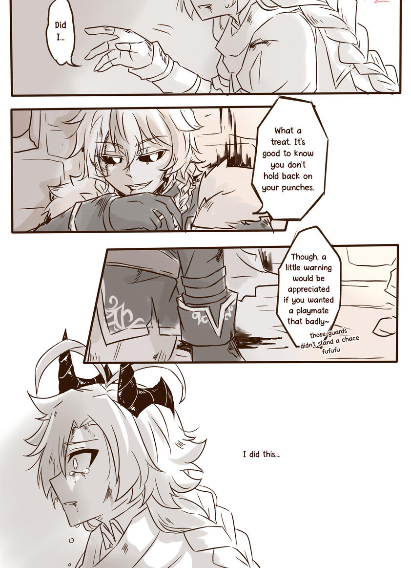 Sepia Comic page