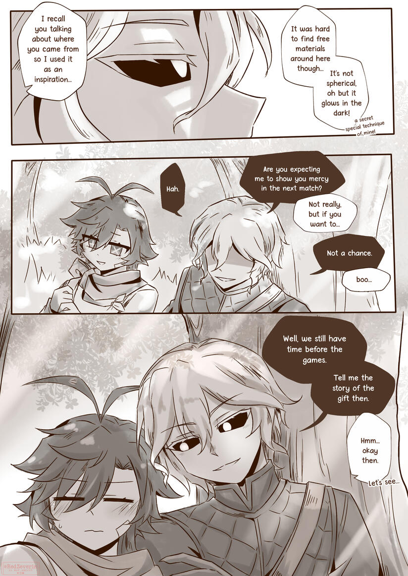Sepia Comic page