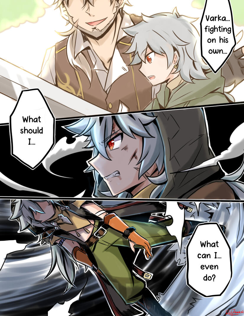 Colored comic PAGE